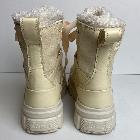 SOREL Tivoli V Resort Waterproof Boot Honey White Chalk Sz 7 Revolve Winter - Picture 12 of 16